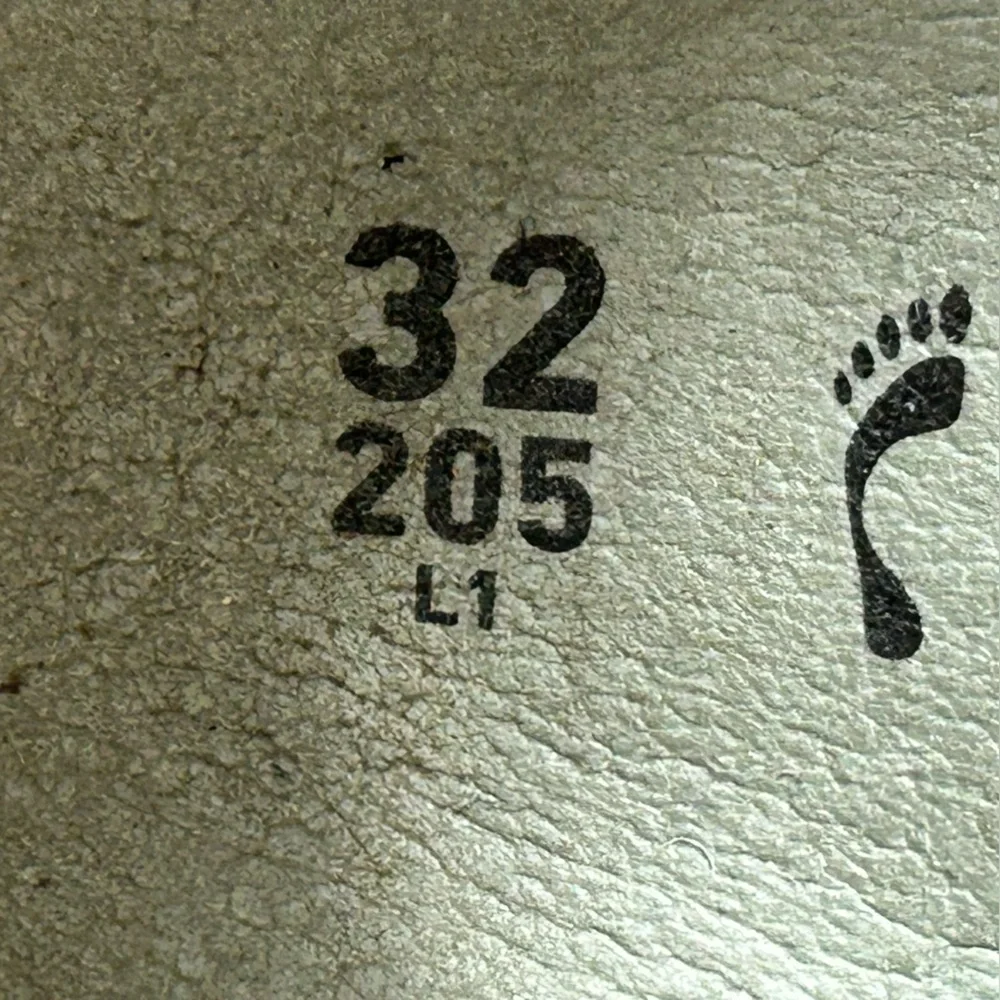 Birkenstock Kids Iridescent Silver Adjustable Strap Sandals Size 32 EU/1-1.5 US - Picture 4 of 12